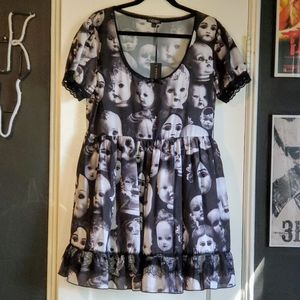 Widow Wayward Souls Babydoll Dress